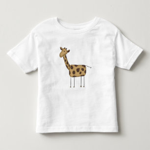 Chiffre T-shirts et cadeaux de bâton de girafe