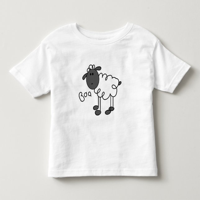 Chiffre T-shirts et cadeaux de bâton de moutons (Devant)
