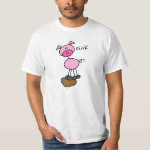 Chiffre T-shirts et cadeaux de bâton de porc