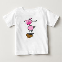 Chiffre T-shirts et cadeaux de bâton de porc