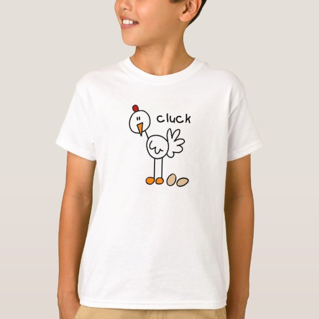 Chiffre T-shirts et cadeaux de bâton de poulet (Devant)