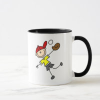 Chiffre tasse de bâton de base-ball