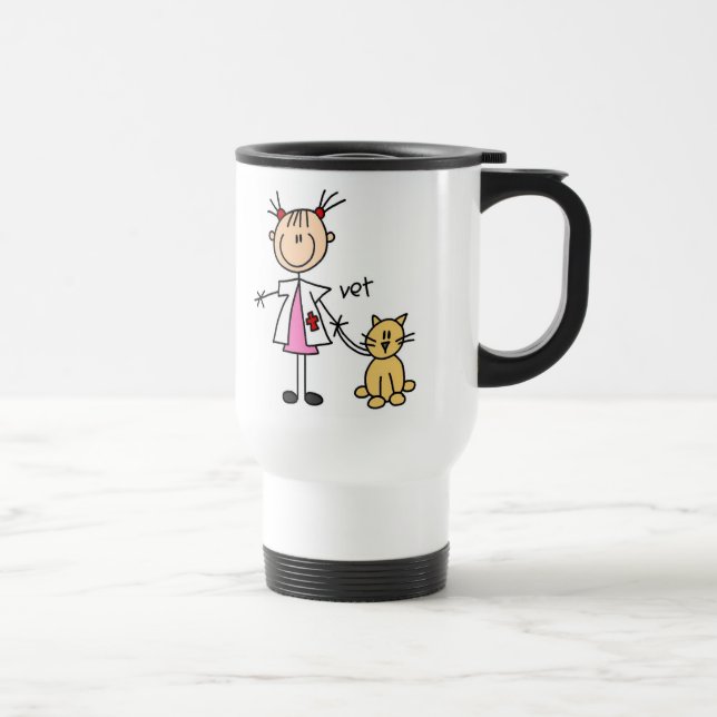 Chiffre vétérinaire tasse de bâton (Droite)
