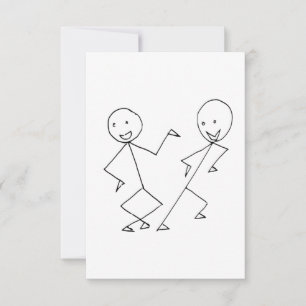 Chiffres À Bâtons Dansant