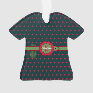 Chiffres rouges Robe de poupée Figurine Noël