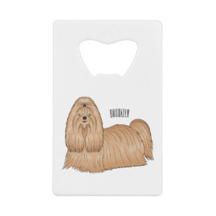 Chih tzu long cheveux dessin de chien