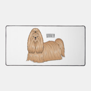 Chih tzu long cheveux dessin de chien