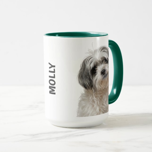 Chih Tzu Mug Personnalisé (Devant droit)
