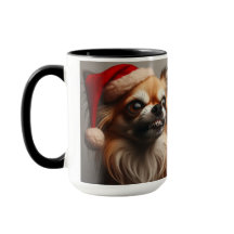 Chihuahua Bah ! Humbug Christmas Coffee Mug Cup