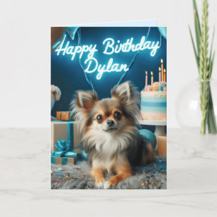 Chihuahua Carte Anniversaire Joyeux Anniversaire D