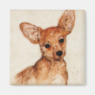 Chihuahua Chien Chien Chien Chien Chien Magnet