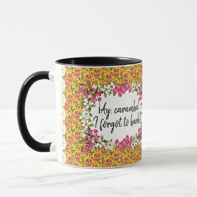 CHIHUAHUA CHIHUA CARAMBA MEXICAIN DESSIN Mug (Gauche)