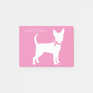 Chihuahua Chip Chiot Notes post-it
