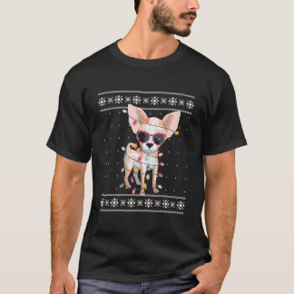 Chihuahua Christmas Sweat laid pour femmes Don Don