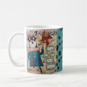 Chihuahua compter tout la joie 11 oz tasse de caf