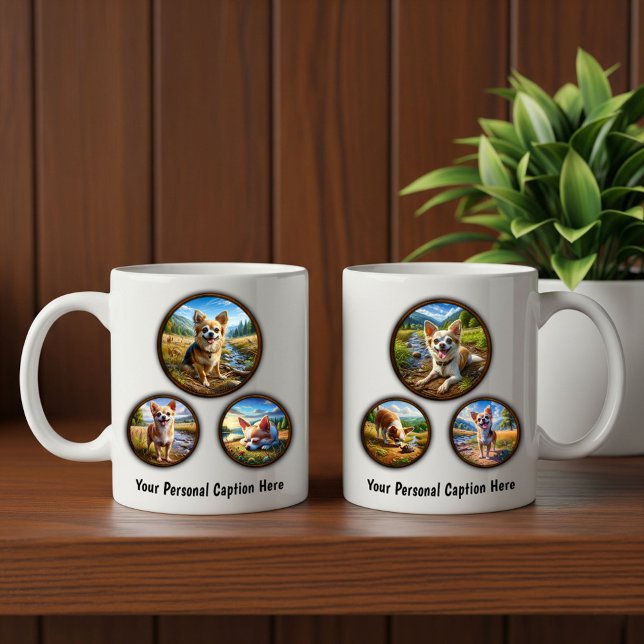 Chihuahua Conception de Mug de café à 6 images (Créateur téléchargé)