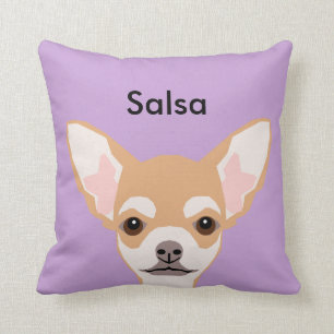Chihuahua Custom Dog Coussin - Cute Gift