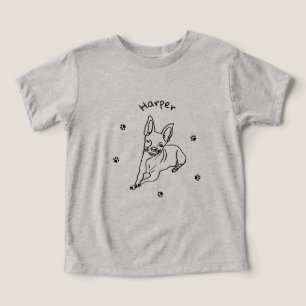 Chihuahua élégant : Décor Art Personnalisé