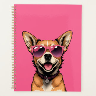 Chihuahua en lunettes de soleil Planificateur - Ro