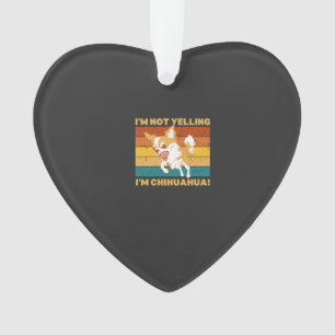 Chihuahua je ne crie pas.