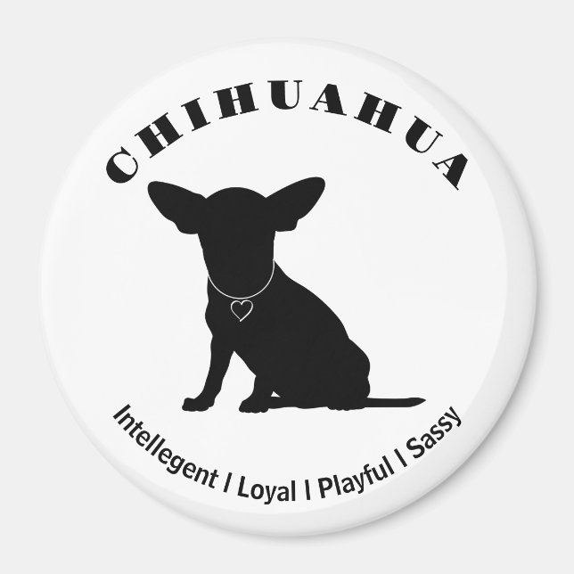 Chihuahua Magnet (Devant)