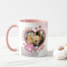 Chihuahua Maman Photo personnalisée Mug