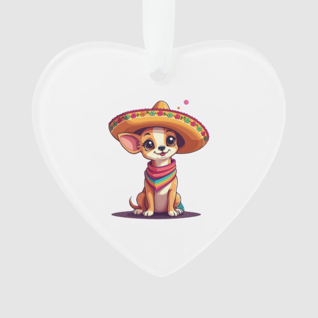 Chihuahua  Mexique  Cinco de Mayo  Chien Drôle   ( (devant)