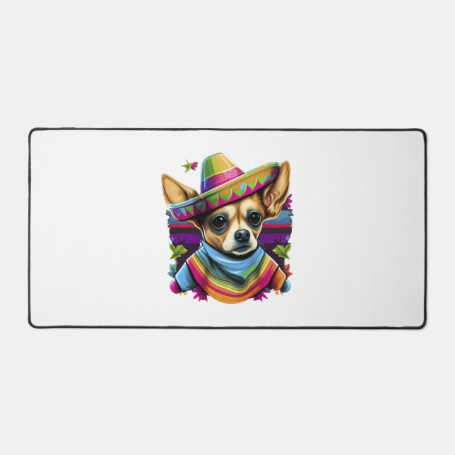 Chihuahua Mexique Cinco de Mayo Funny Chien (Recto)