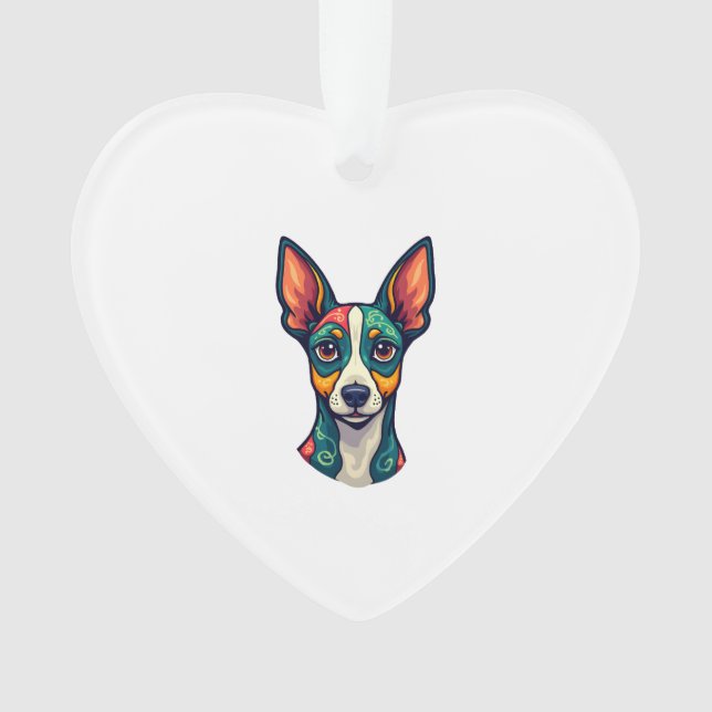 Chihuahua  Peinture Abstraite  Couleur  Chien Mign (devant)