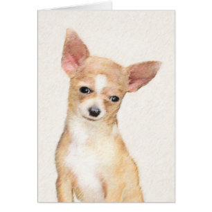 Chihuahua Peinture - Cute Original Chien Art