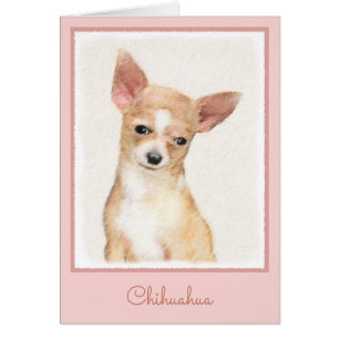 Chihuahua Peinture - Cute Original Chien Art