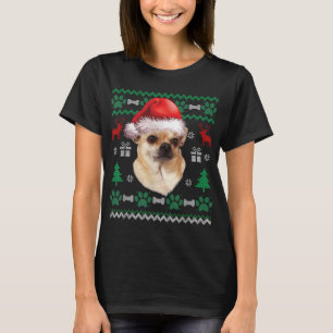 Chihuahua Santa Hat Noël Moche Sweat Pyjama