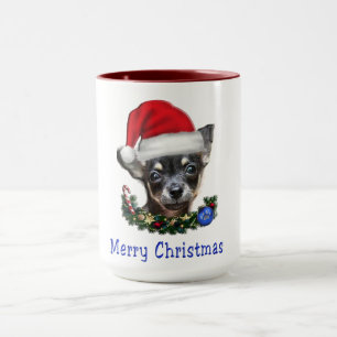 Chihuahua tasse de café de Noël