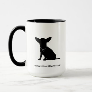 Chihuahua Yin Yang Coffee Mug sur mesure