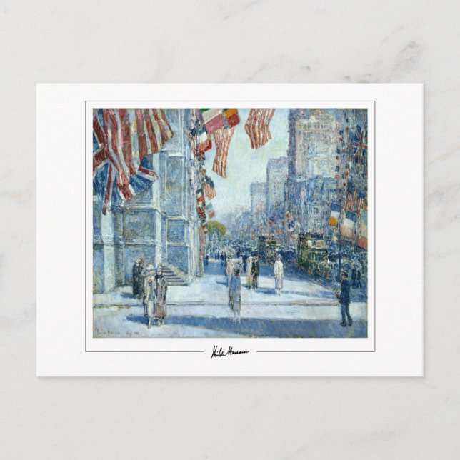 Childe Hassam #282 - Carte postale d'art fin (Devant)