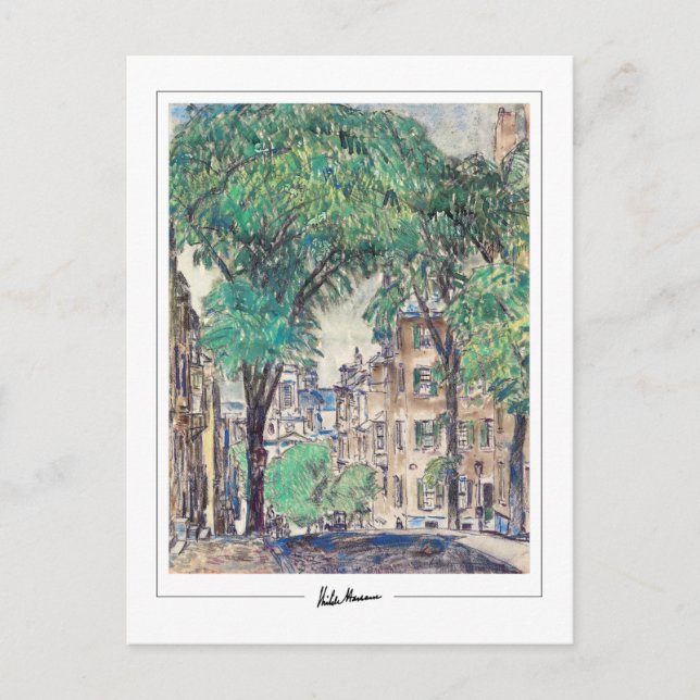 Childe Hassam #375 - Carte postale Art (Devant)