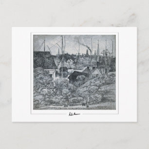 Childe Hassam #438 - Carte postale d'art fin