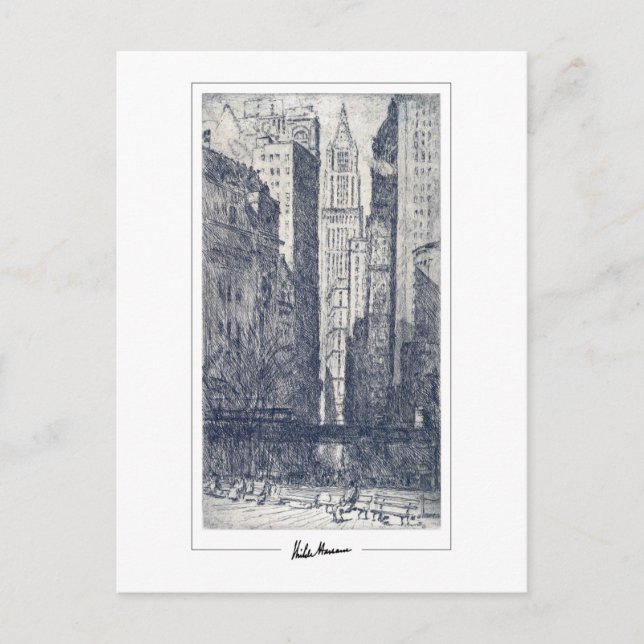 Childe Hassam #440 - Carte postale d'art fin (Devant)