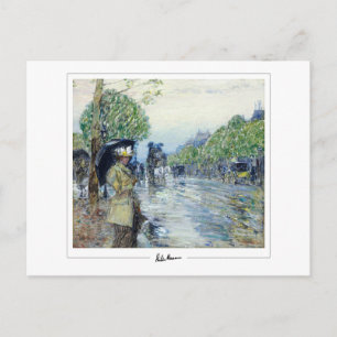 Childe Hassam #448-2 - Carte postale d'art fin