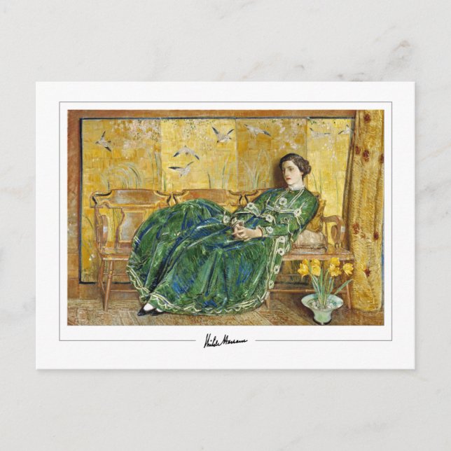 Childe Hassam #58 - Carte postale Art (Devant)