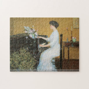 Childe Hassam - au puzzle de piano