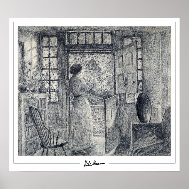 Childe Hassam Zedign Affiche d'art #139 (Devant)
