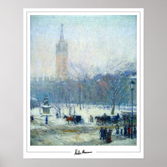 Childe Hassam Zedign affiche d'art #35 (Devant)