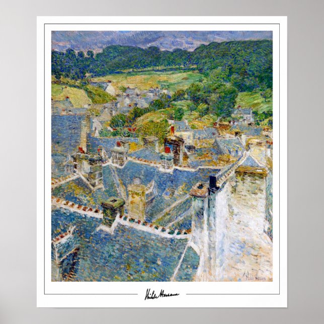 Childe Hassam Zedign Affiche d'art #402-2 (Devant)