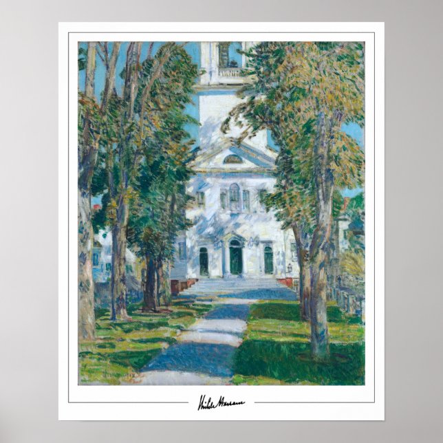 Childe Hassam Zedign affiche d'art #50 (Devant)