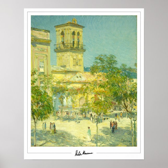 Childe Hassam Zedign Art Affiche #1-2 (Devant)
