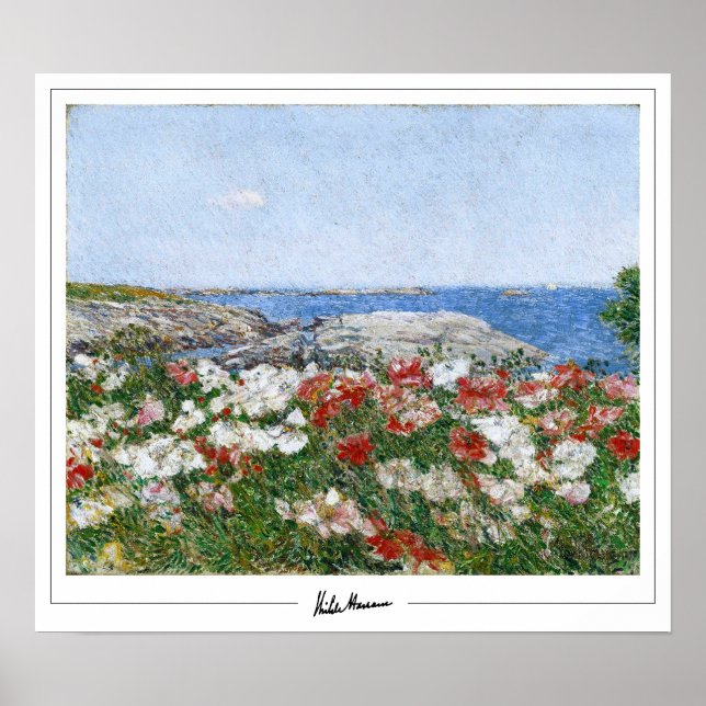 Childe Hassam Zedign Art Poster #193-2 (Devant)