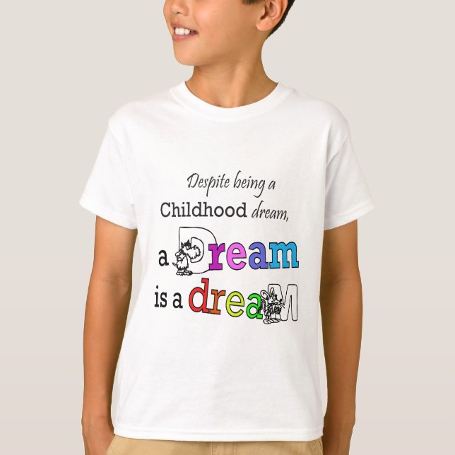 Childhood dream T-Shirt (kids) (Devant)