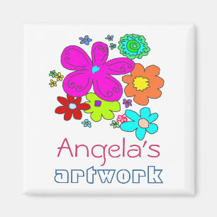 Children Artwork Magnet