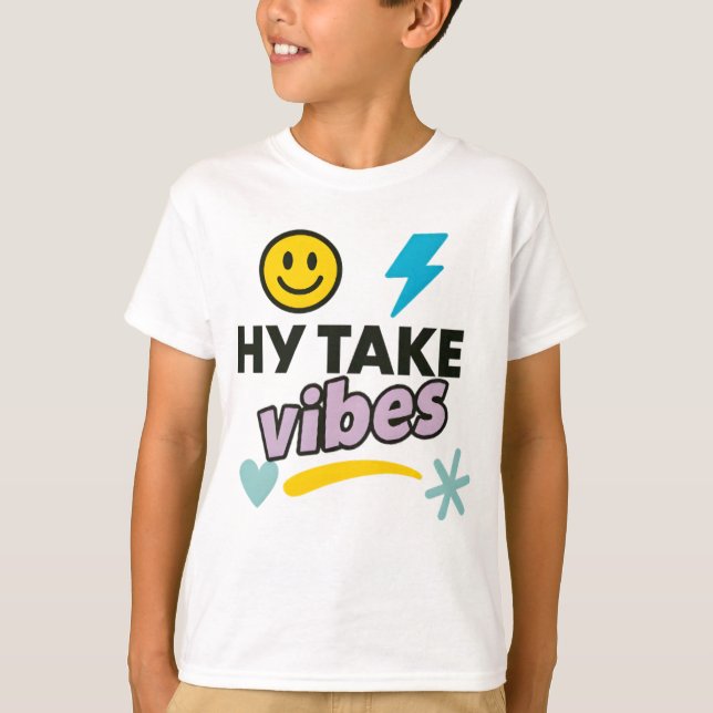Children's T-shirt with Ukrainian inscription (Devant)